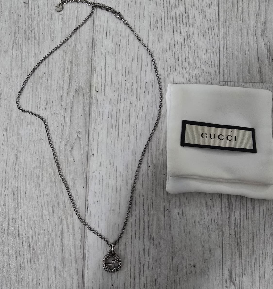 (정품) 구찌 인터로킹 GG 목걸이 (명품 목걸이 실버 팬던트) 상품이미지2