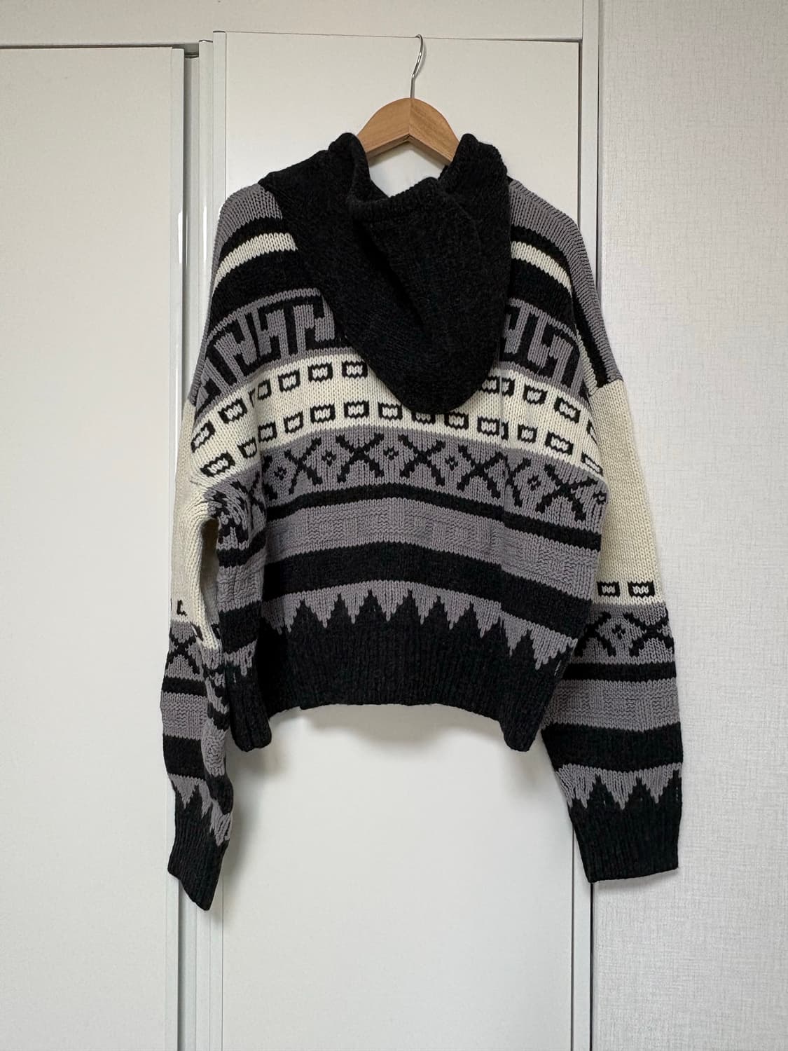 STUDIO TOMBOY 니트 후드집업 상품이미지2