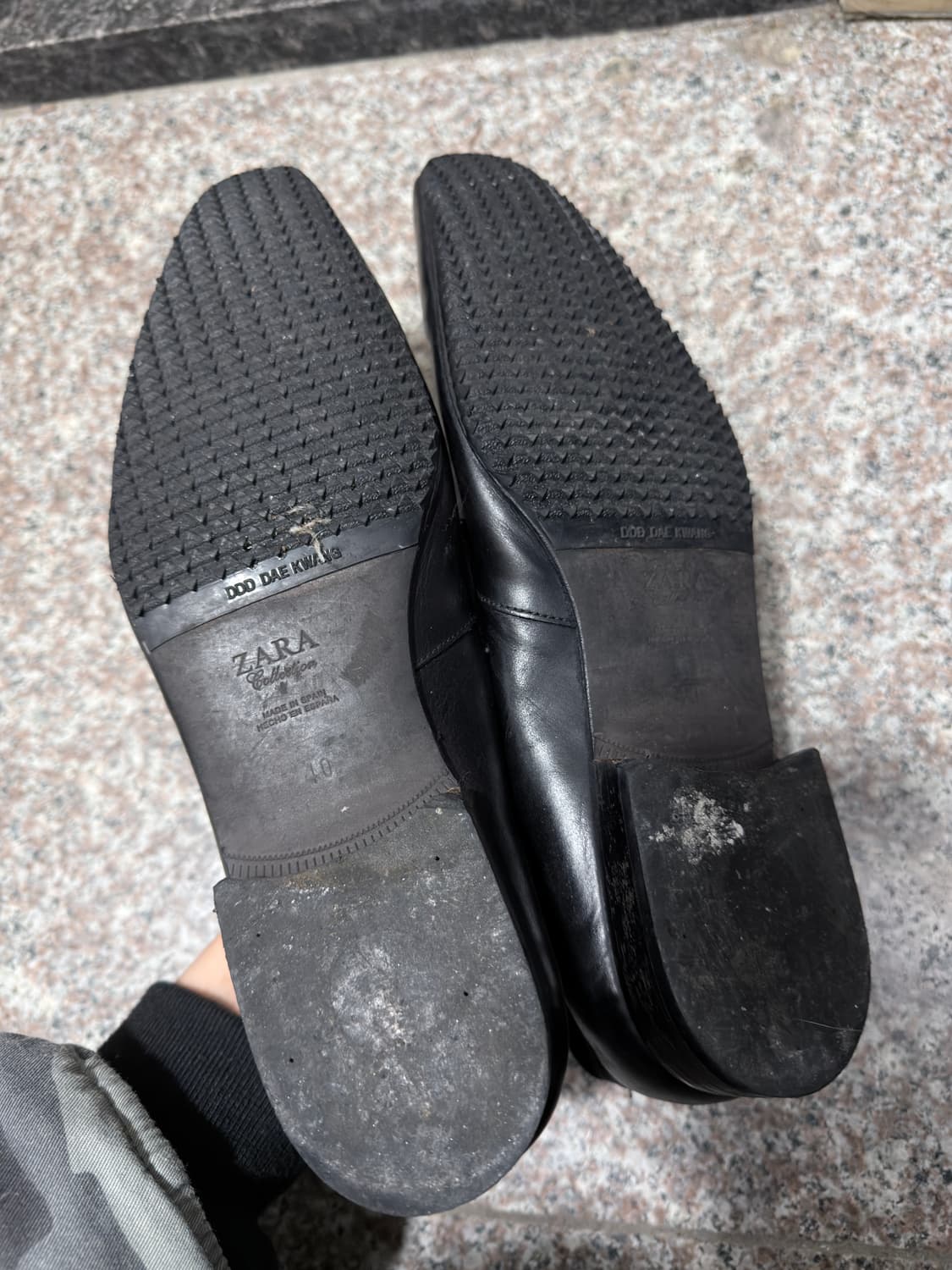 올드 zara 엘롱게이티드 로퍼 상품이미지2