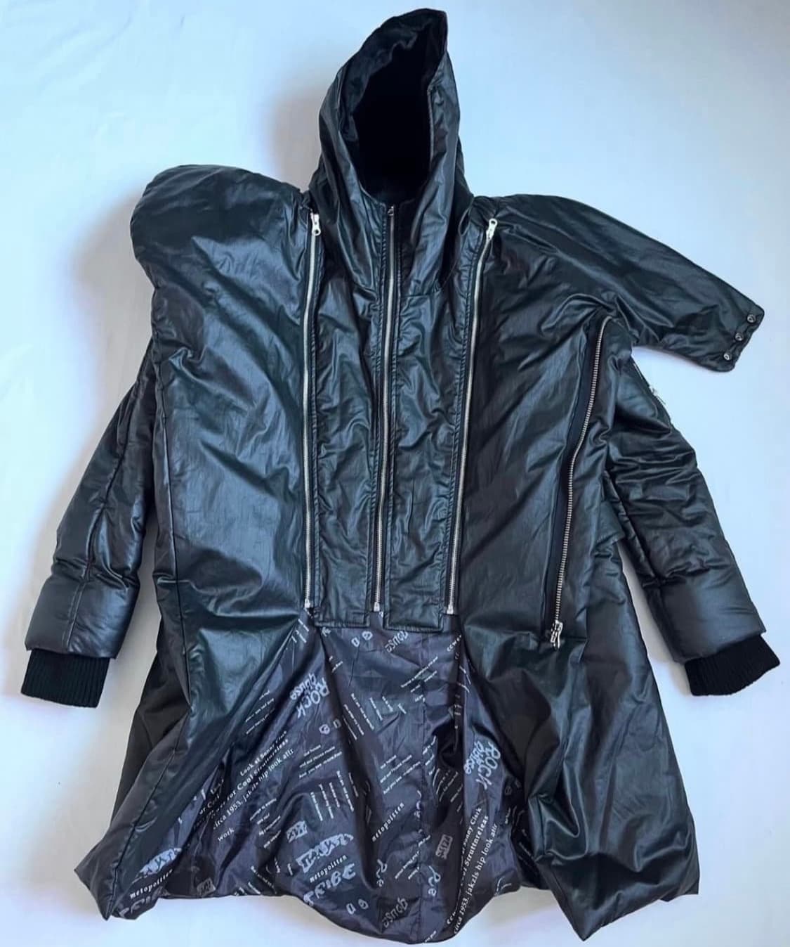 Julius style 하이넥 코팅패딩 상품이미지2