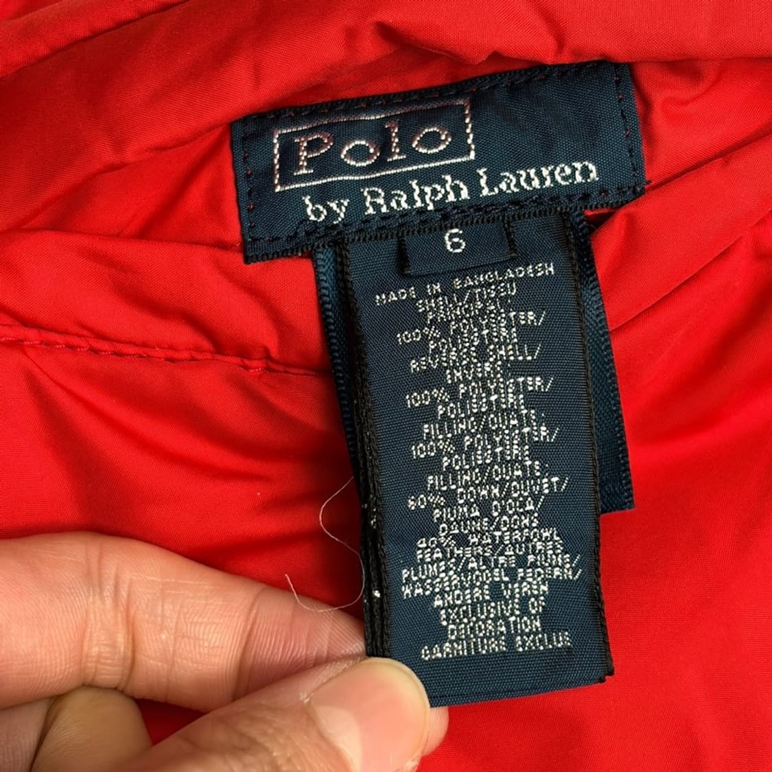 POLO 키즈 리버시블 패딩 조끼 6 상품이미지5