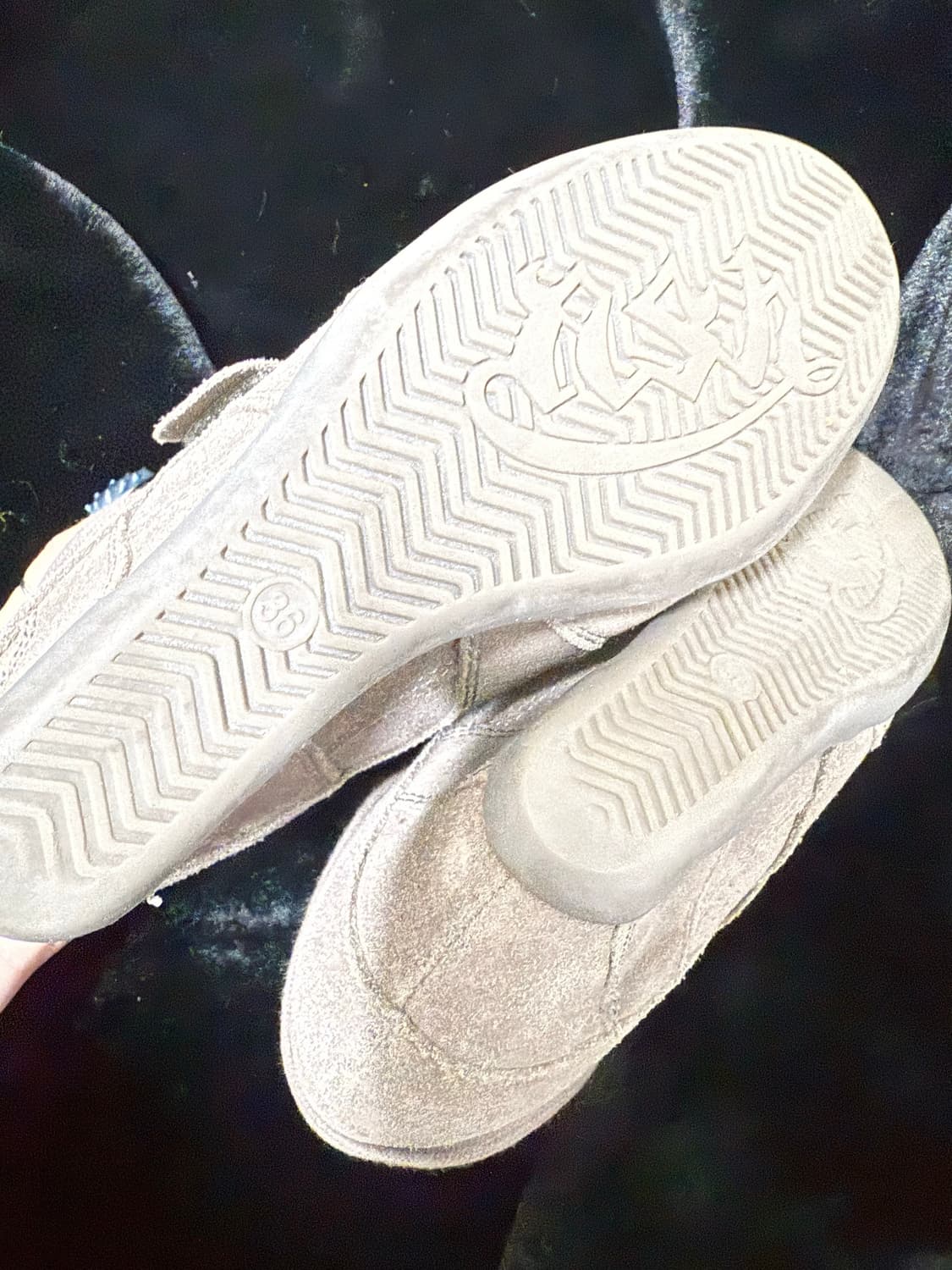 Ash 아쉬 보위 스웨이드 웨지힐 하이탑 스니커즈 카키그레이 36 상품이미지7