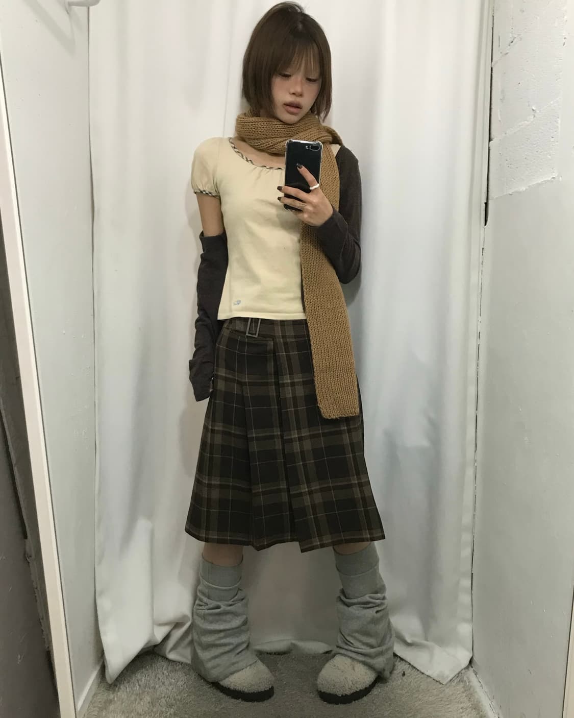 No.버버리 톤온톤 코디 set 상품이미지3