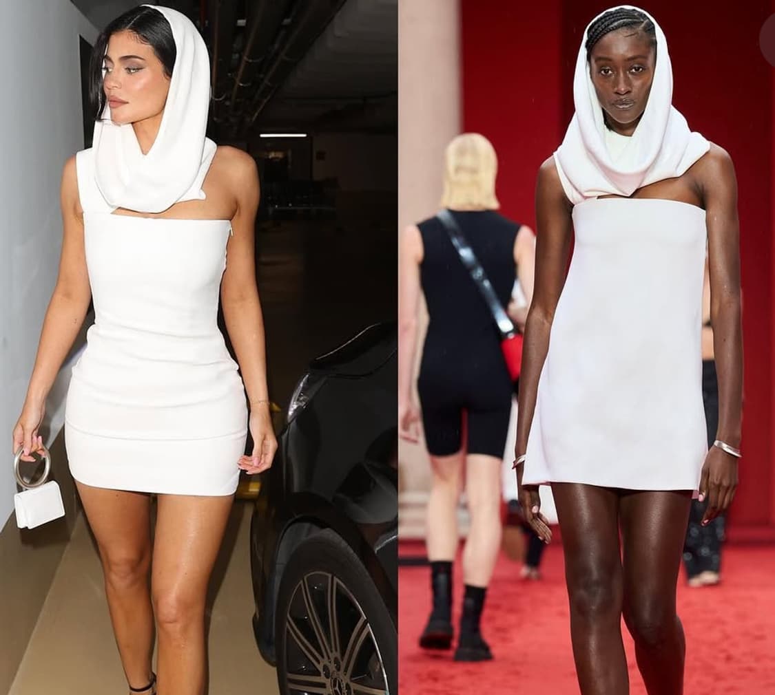 페라가모 후드 드레스 새상품 상품이미지4