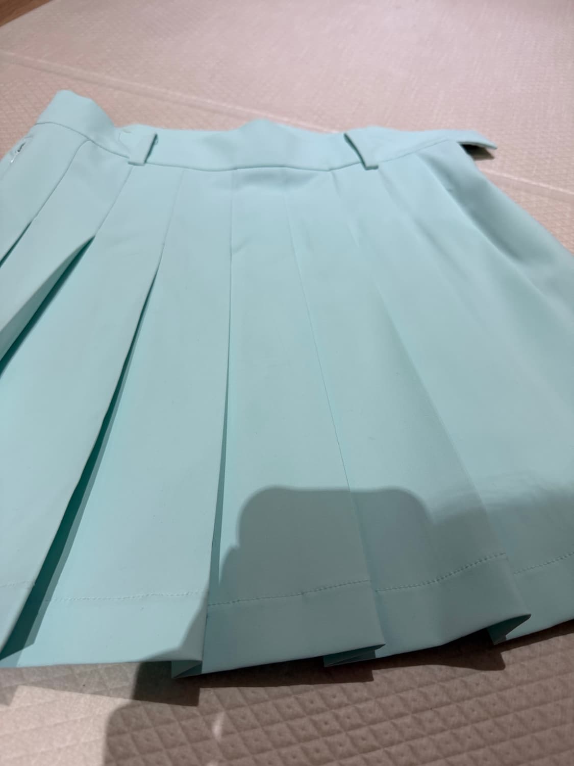 클로브 플리츠 스커트 민트M 상품이미지2