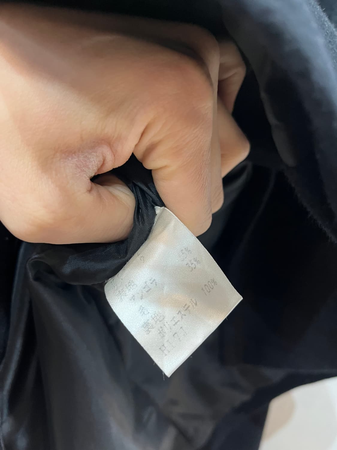 TORNADO 앙고라 하프 코트 우먼즈 Made in JAPAN 상품이미지6