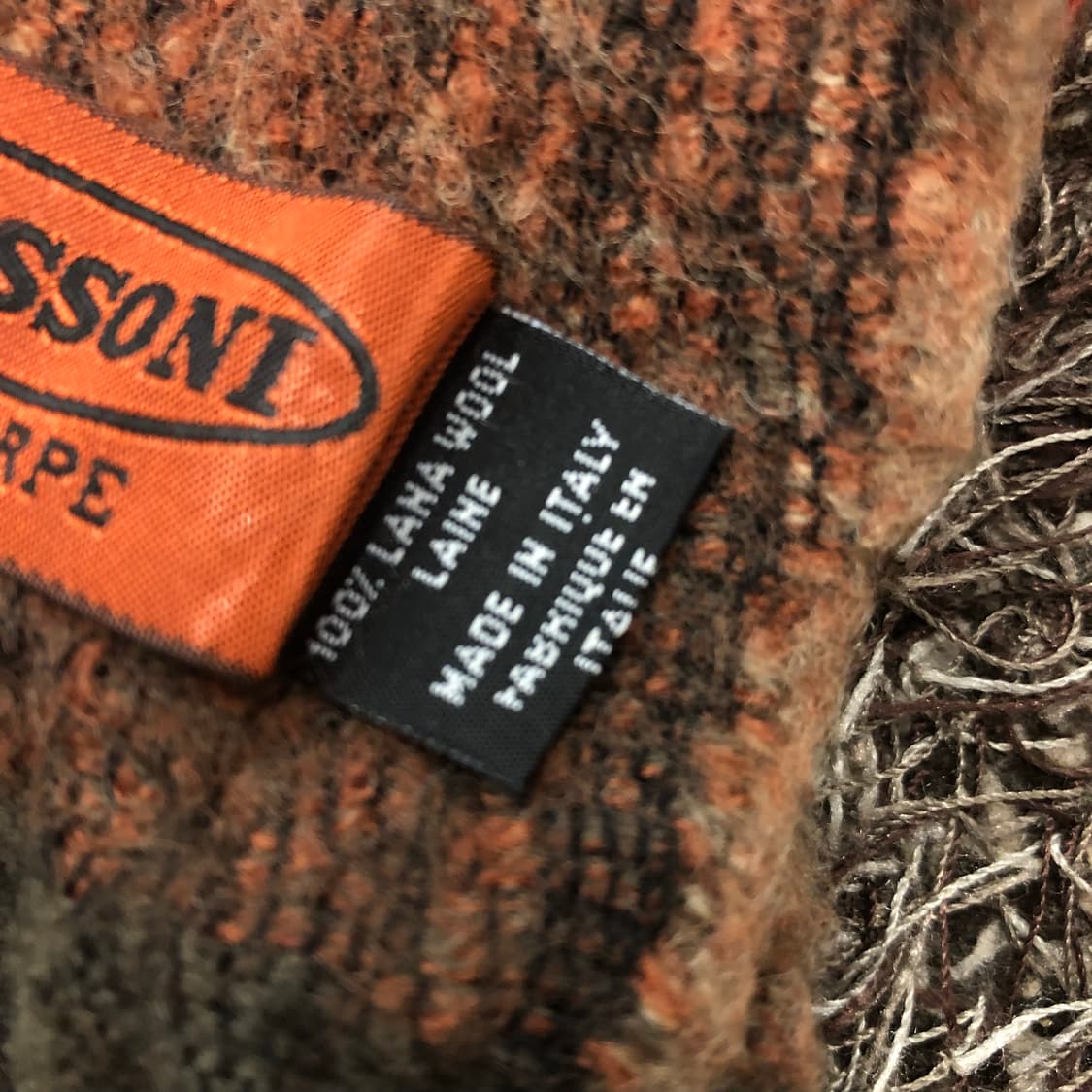 미쏘니 멀티컬러 울 머플러 상품이미지4