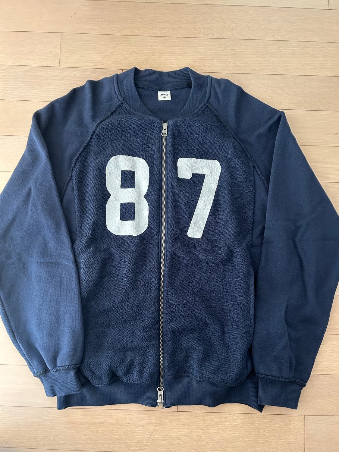 [Mmlg] SPIRIT SWEAT JUMPER navy 상품이미지2