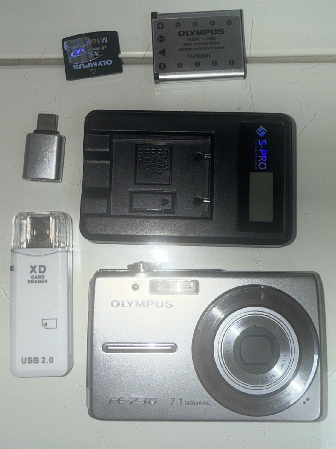 빈티지 디카 올림푸스 FE-230 상품이미지1