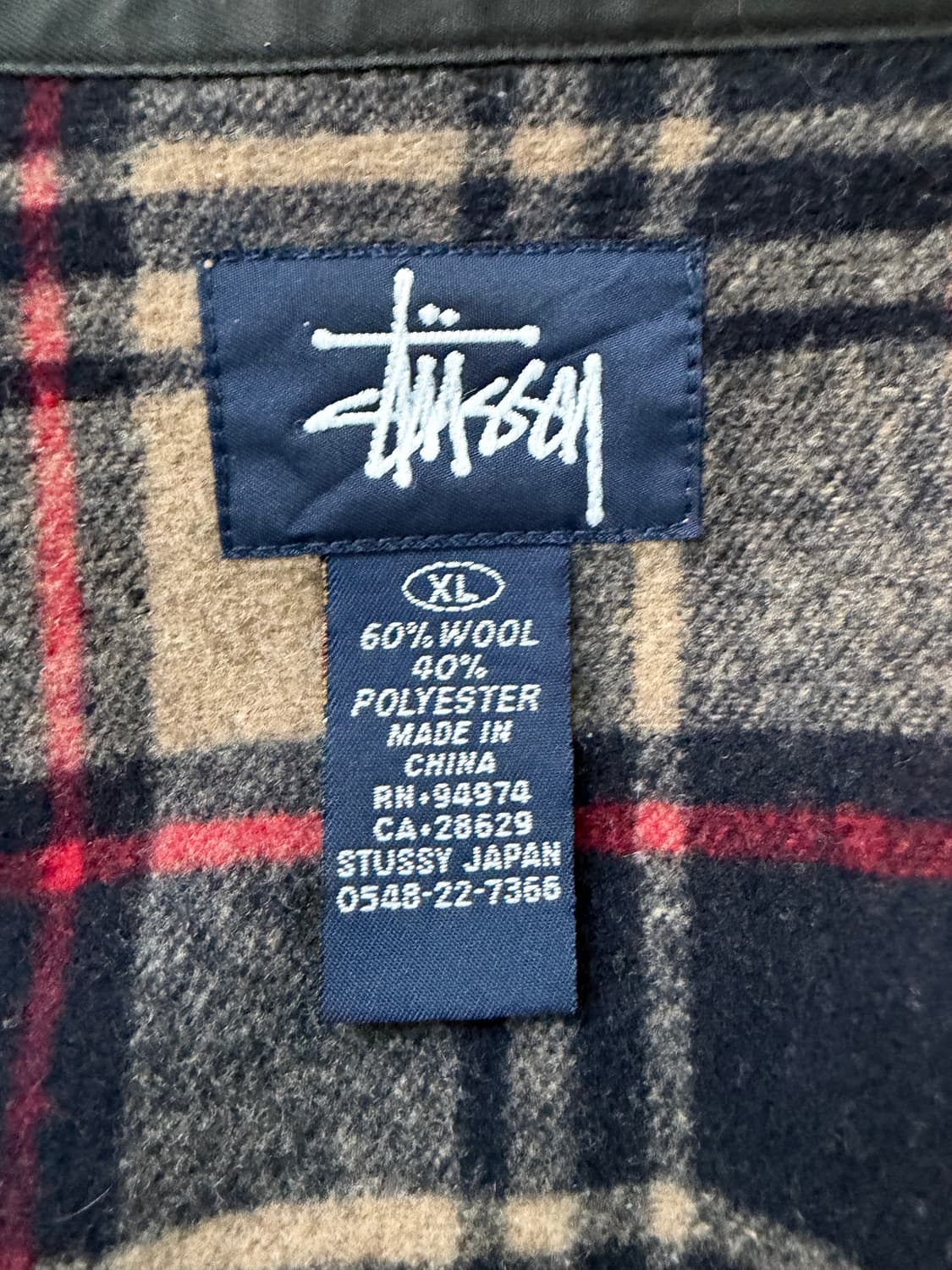 00s 올드 스투시 셔츠 XL 상품이미지3