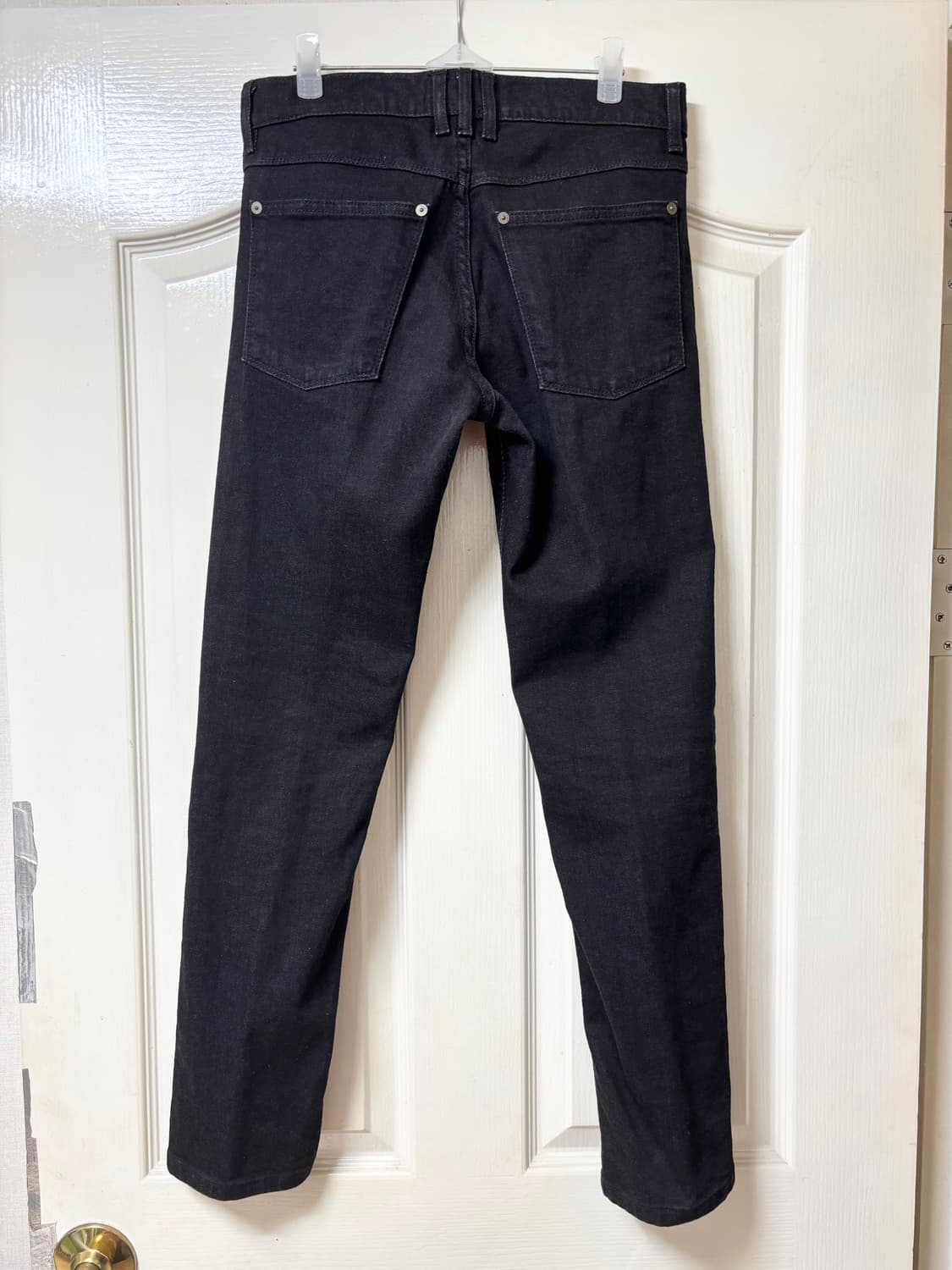 에이프릴 77 조이 29 블랙 스트레치 바지 팬츠 슬림핏 상품이미지2