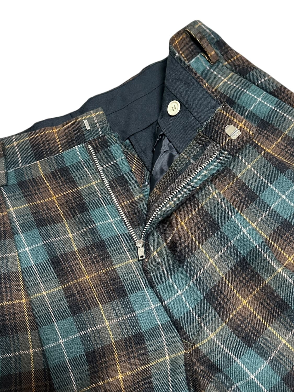 빈티지 맥그리거 울 체크 슬렉스 스케이터 상품이미지2