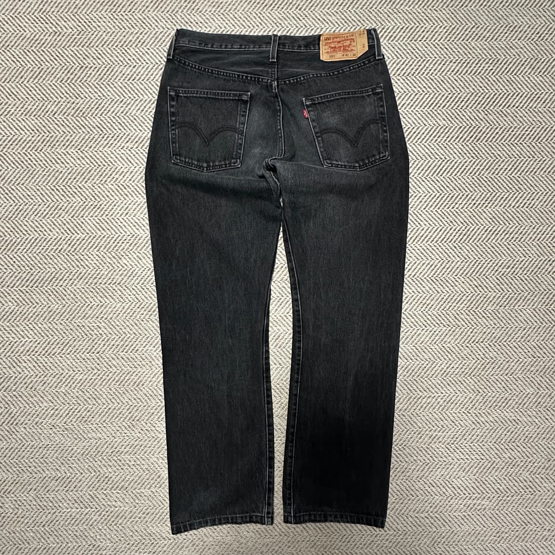 LEVI'S 501 00's mexico made black jeans 상품이미지2