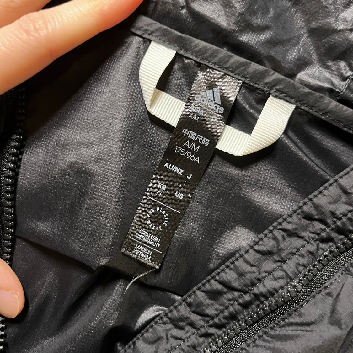 아디다스 반집업 바람막이 상품이미지5