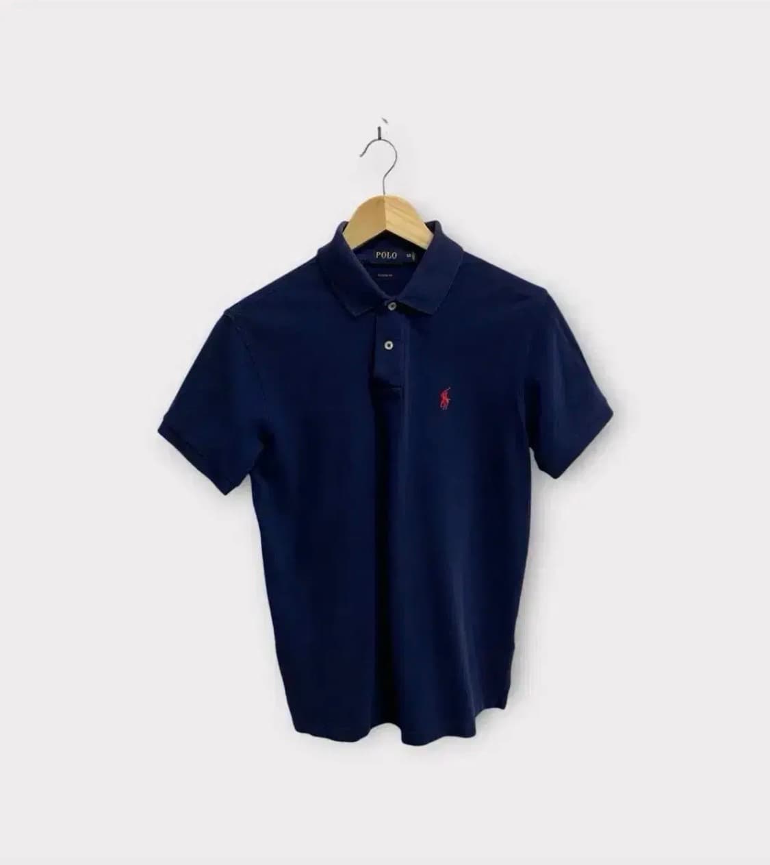 폴로 랄프로렌 포니 피케 네이비 반팔티 M 상품이미지1