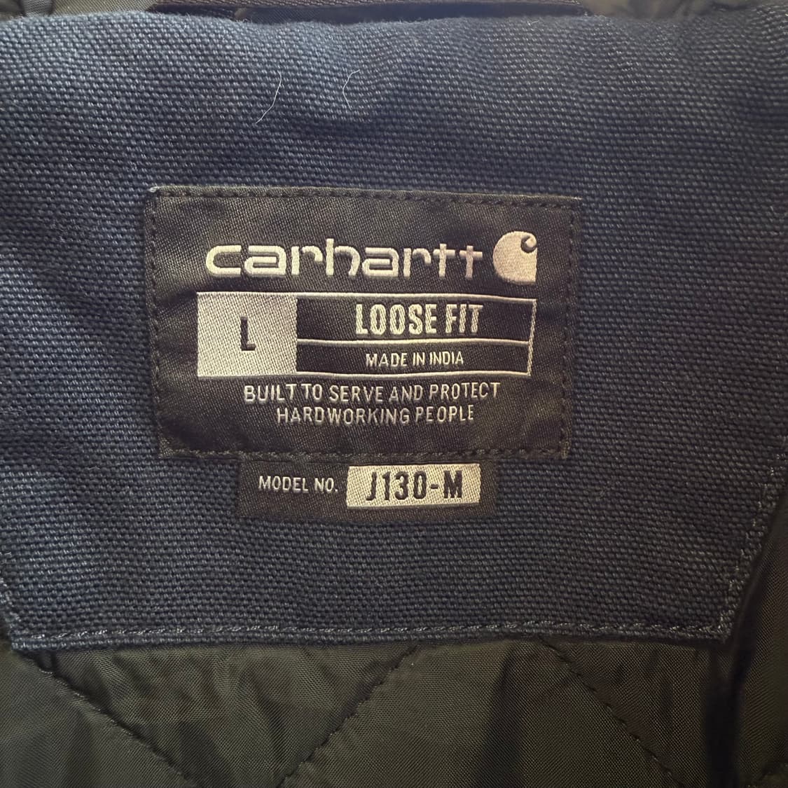 칼하트 j130 덕 액티브 자켓 상품이미지3