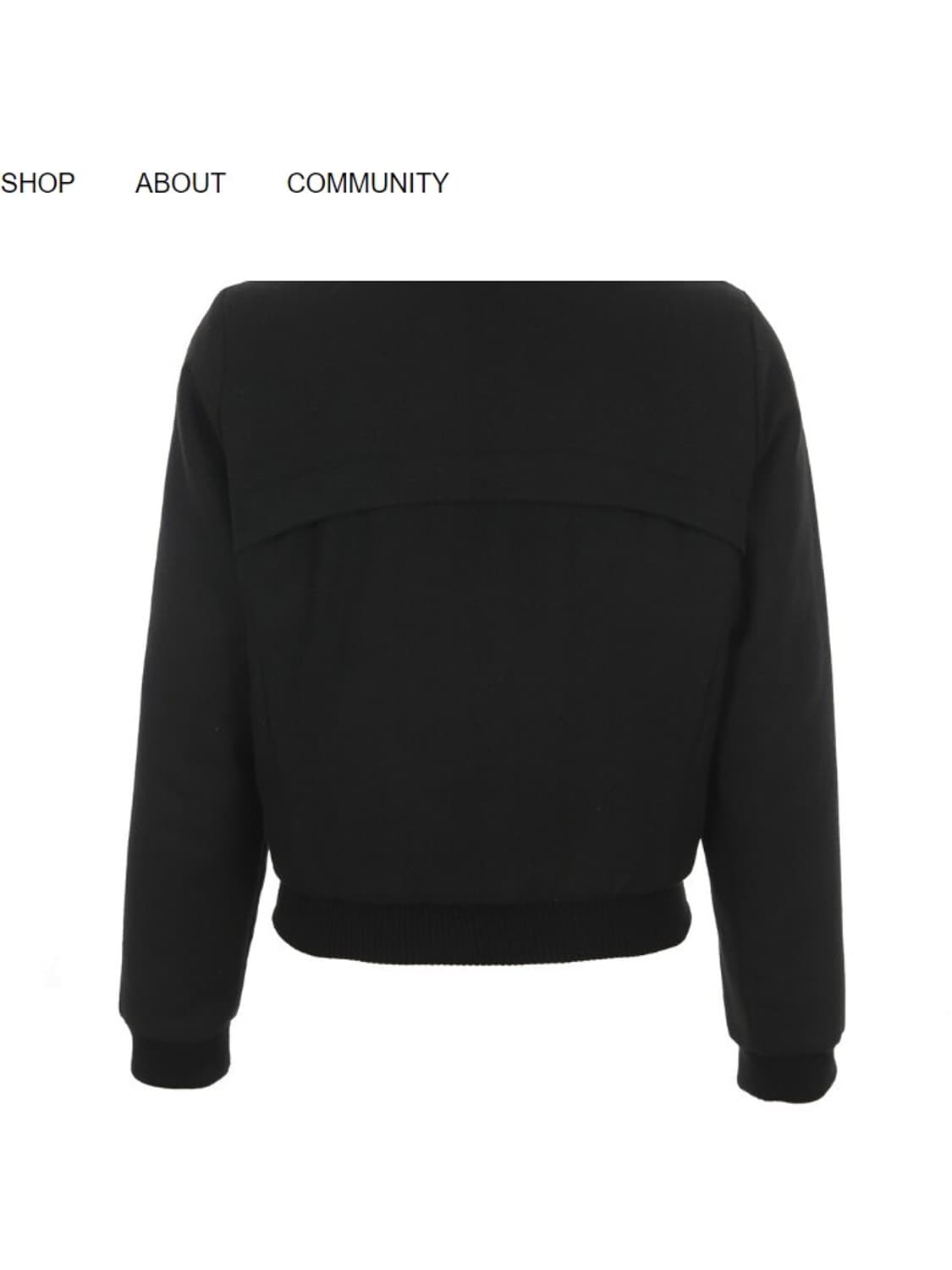 Belted bomber jacket 001 상품이미지2