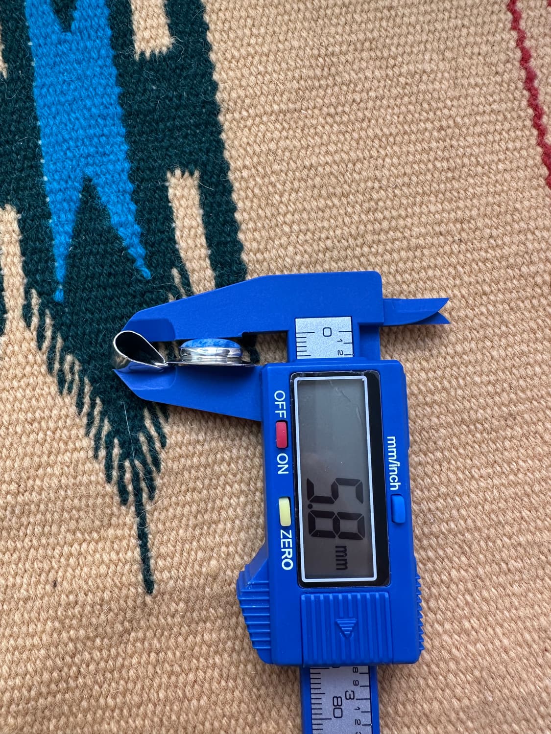 네이티브아메리칸 인디언주얼리 나바호 Ella Peter 라피즈 펜던트 상품이미지9