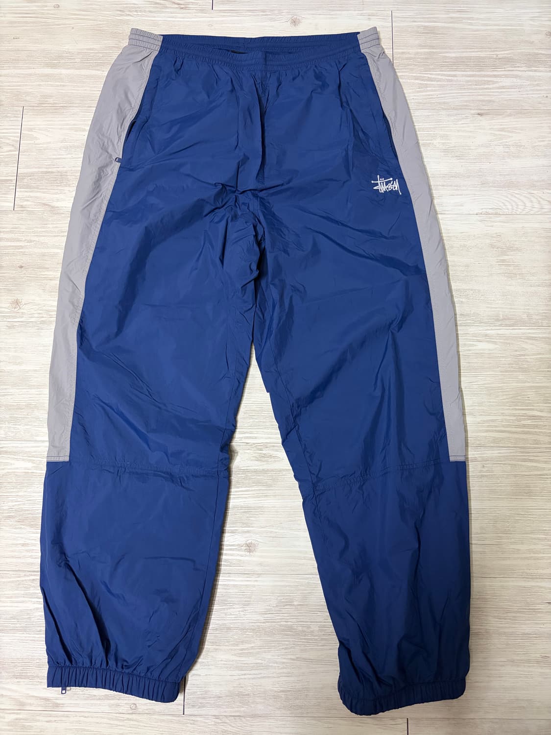 스투시 나일론 트랙 팬츠 네이비 XL 상품이미지3