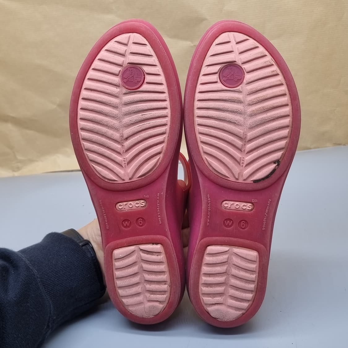 크록스 리오 클립 여성쪼리w6 230 상품이미지3
