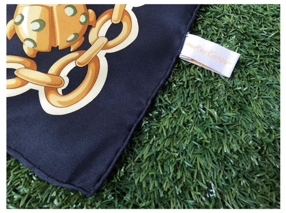 까르띠에 실크 스카프  상품이미지4