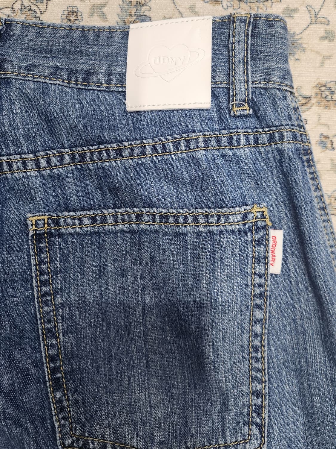 오디너리홀리데이 와이드 데님팬츠 (25-26) 상품이미지4