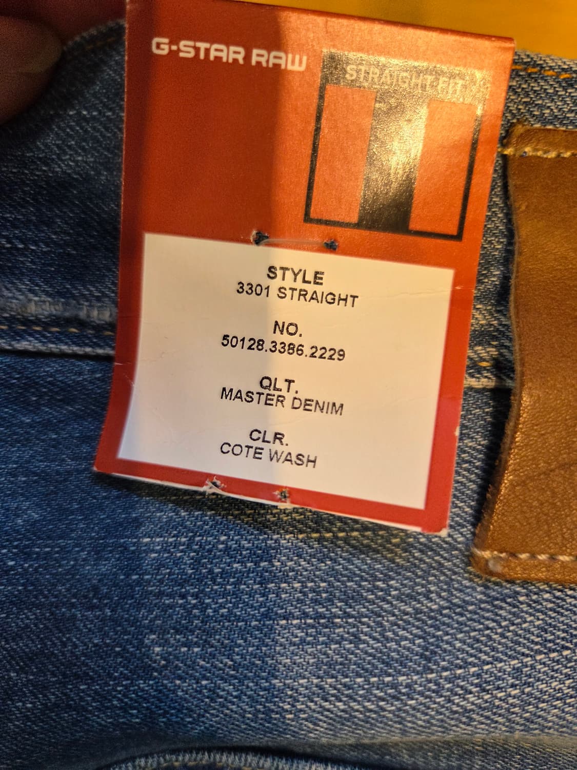 G-Star Raw 데님 청바지(W33/32) 상품이미지10