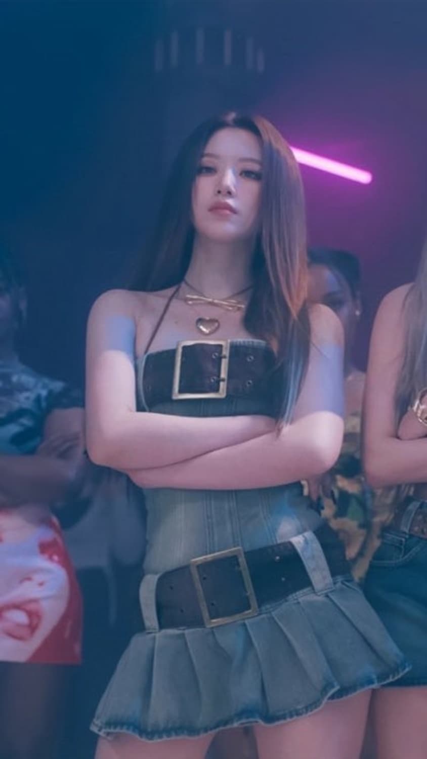 [uk8]제이디드 런던 데님 킬트 원피스 상품이미지2