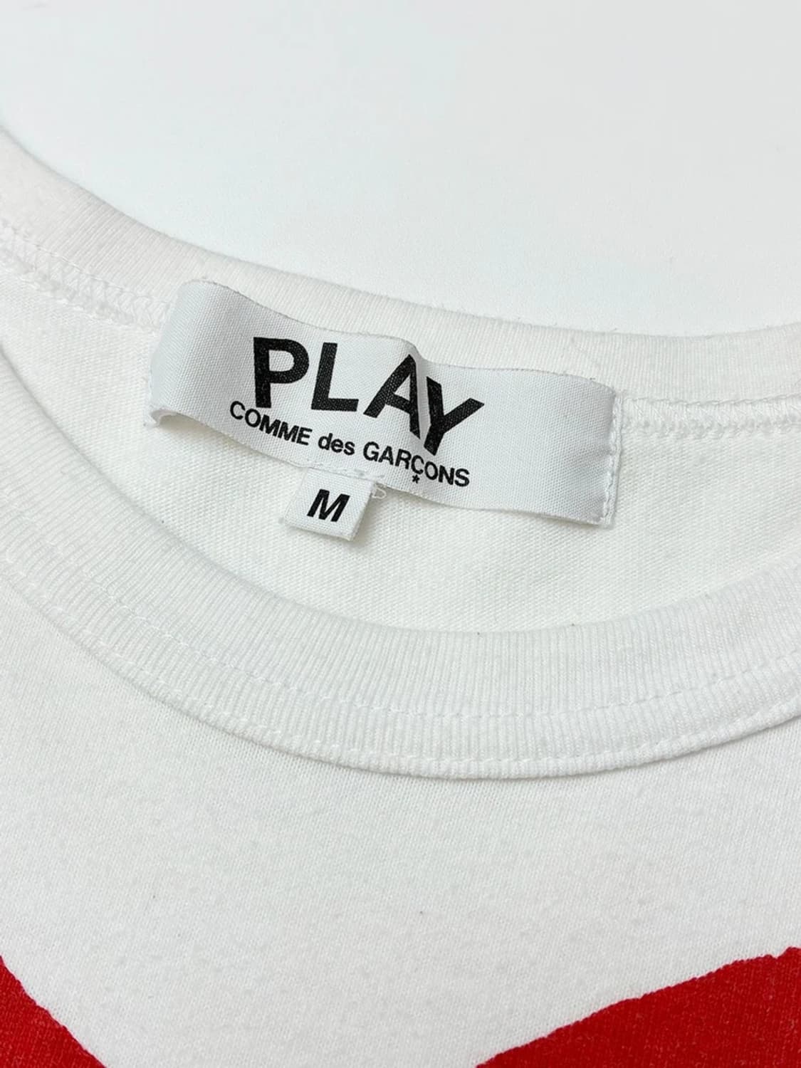 꼼데가르송 20ss 더블하트 숏 반팔 티셔츠 PN4886 상품이미지7