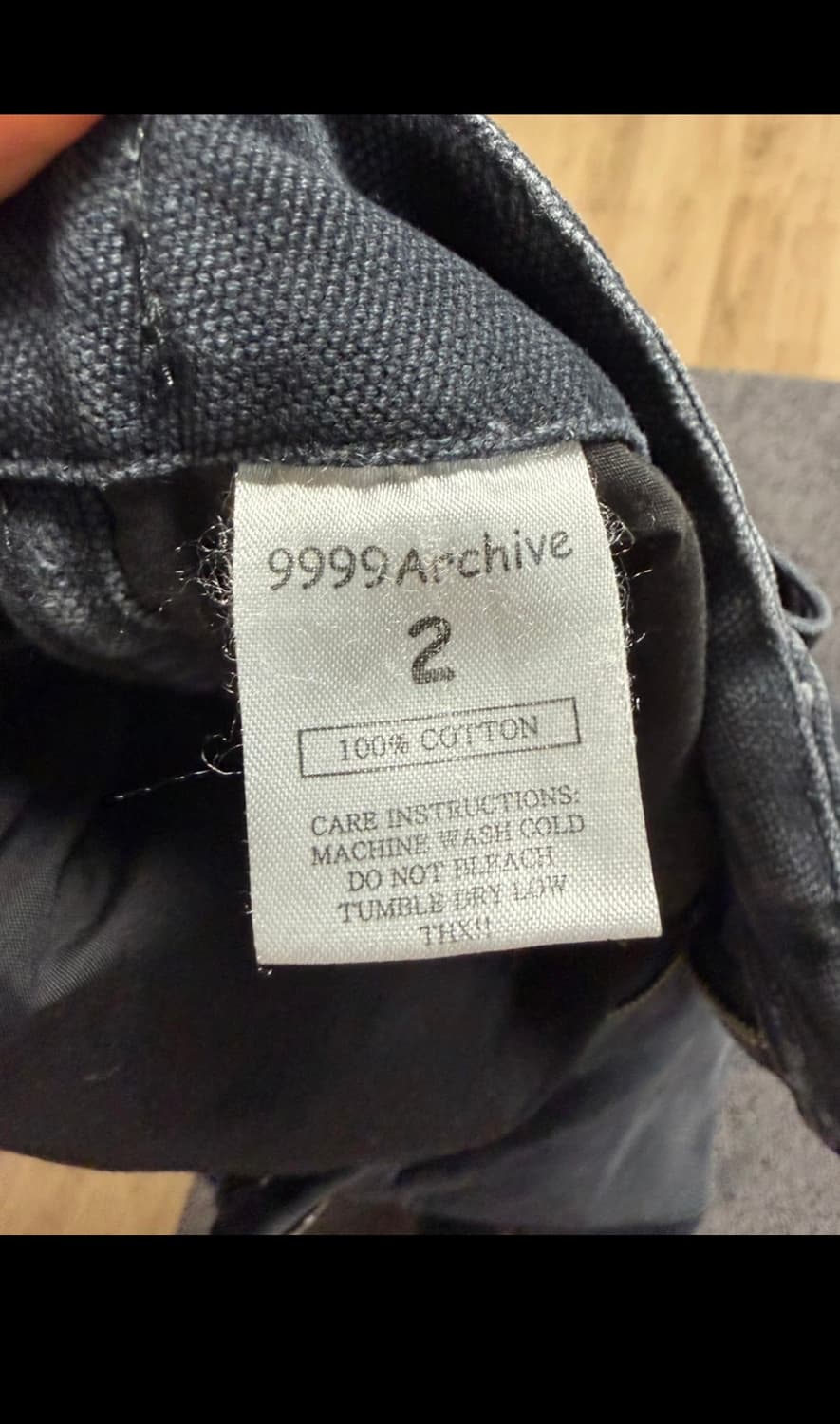 9999아카이브 빈티지 와이드 카고 팬츠 상품이미지5