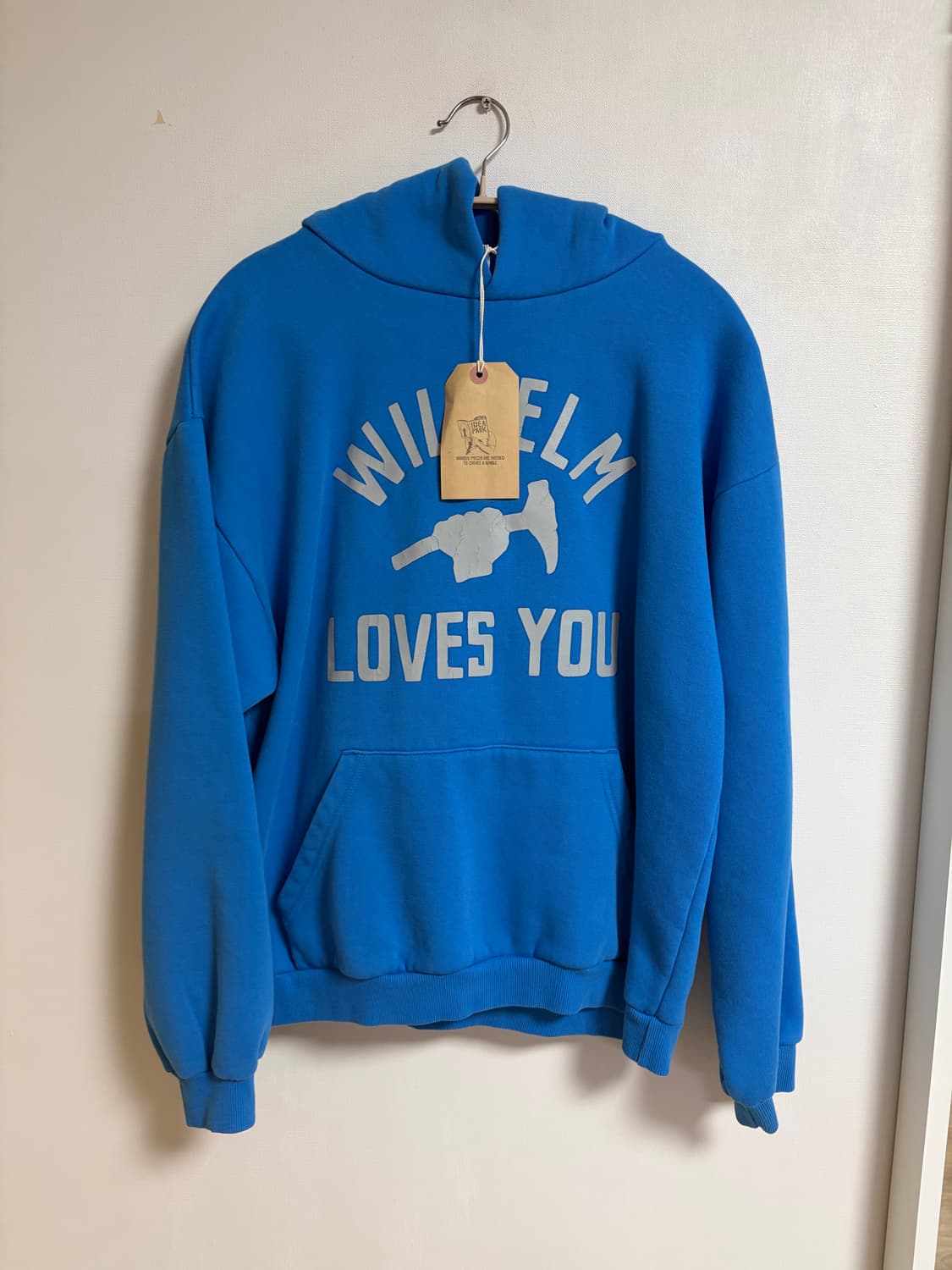 [M]컬렉트피시스 후드티 블루 상품이미지1