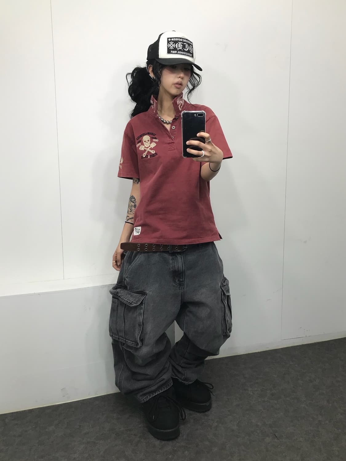 Vanson Embroidery PK T-shirt 상품이미지4