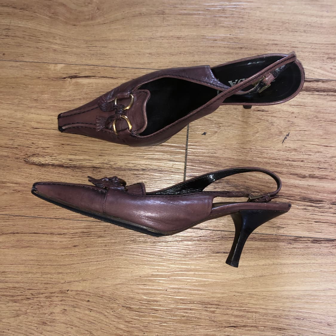 프라다 펌프스 샌들 힐 🎠  상품이미지6