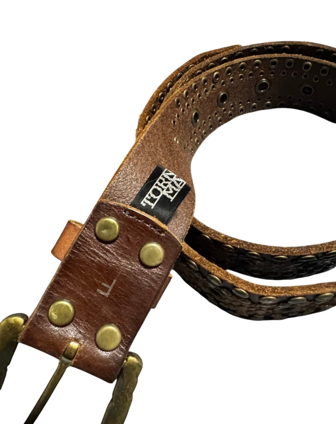 "Tornadomart" python stud belt 상품이미지2