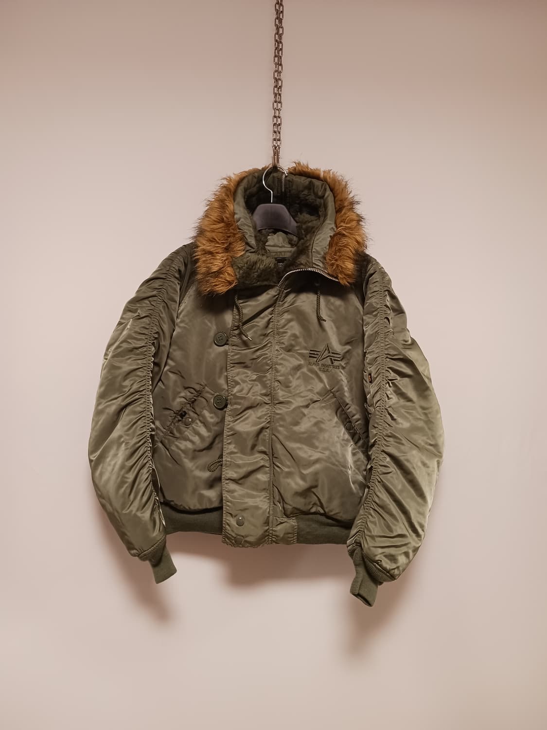 알파인더스트리 USA  N-2B 쇼트 웨이스트 항공점퍼 상품이미지1