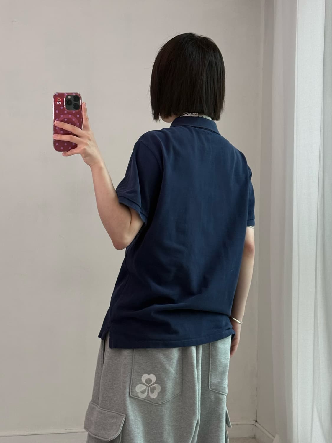 폴로 네이비 피케이 티셔츠 상품이미지4