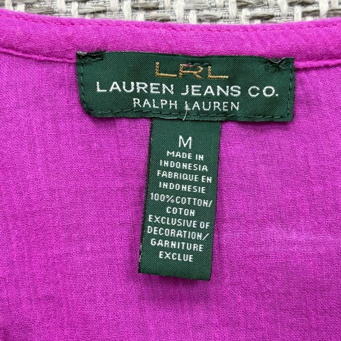 로렌랄프로렌 보헤미안 튜닉 블라우스 v2928 상품이미지5