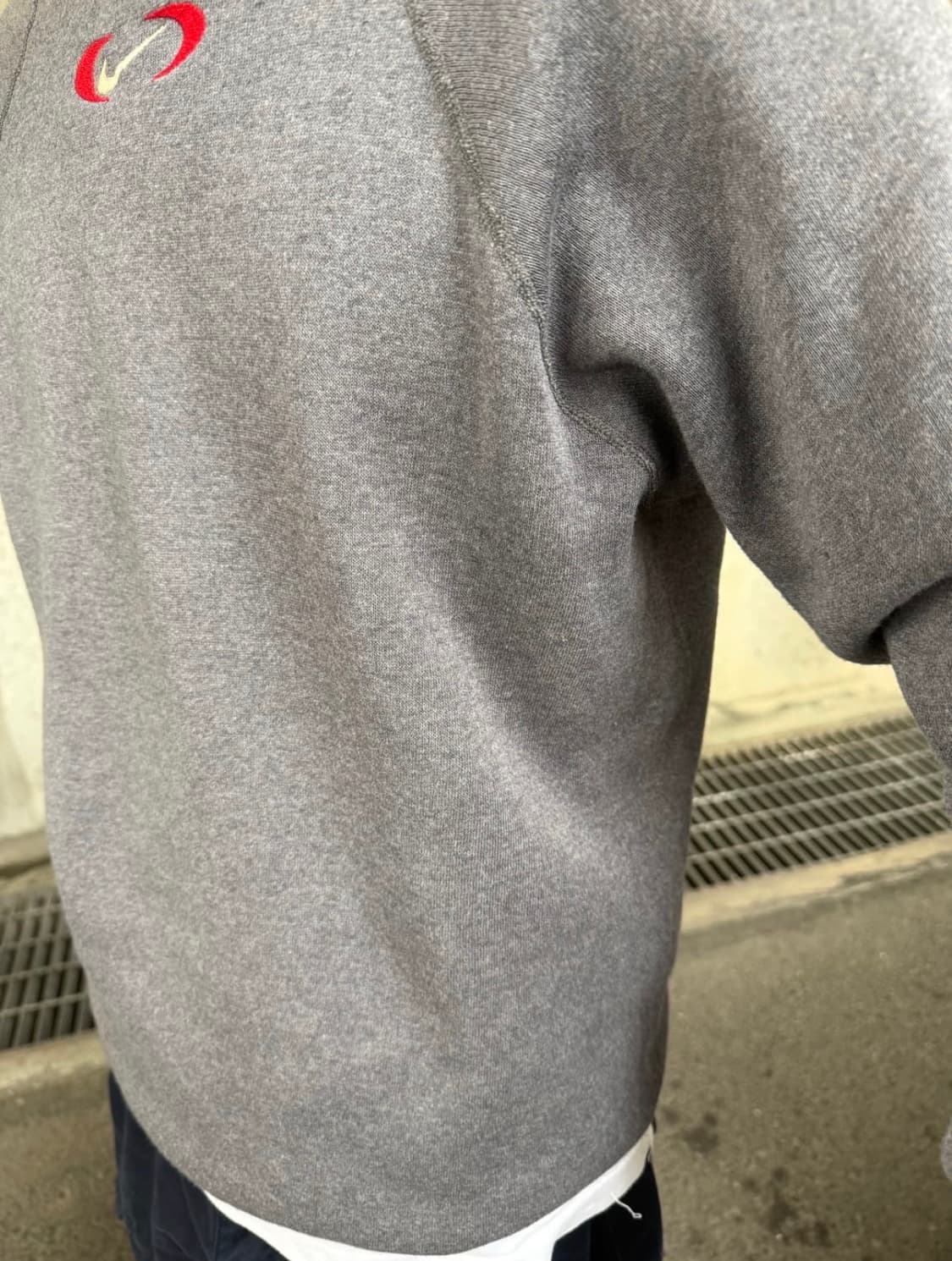 90s Nike Made in usa 더블 레드 스우시 나이키 스웻맨투매 상품이미지7