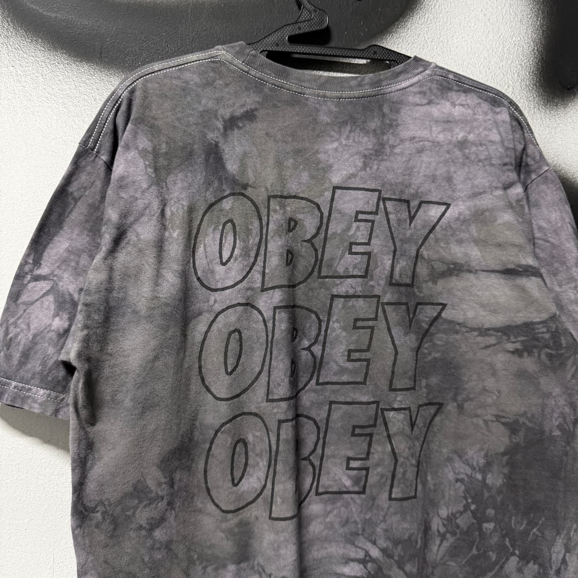 오베이 타이 다이 멀티 프린팅 반팔 티셔츠 상품이미지5