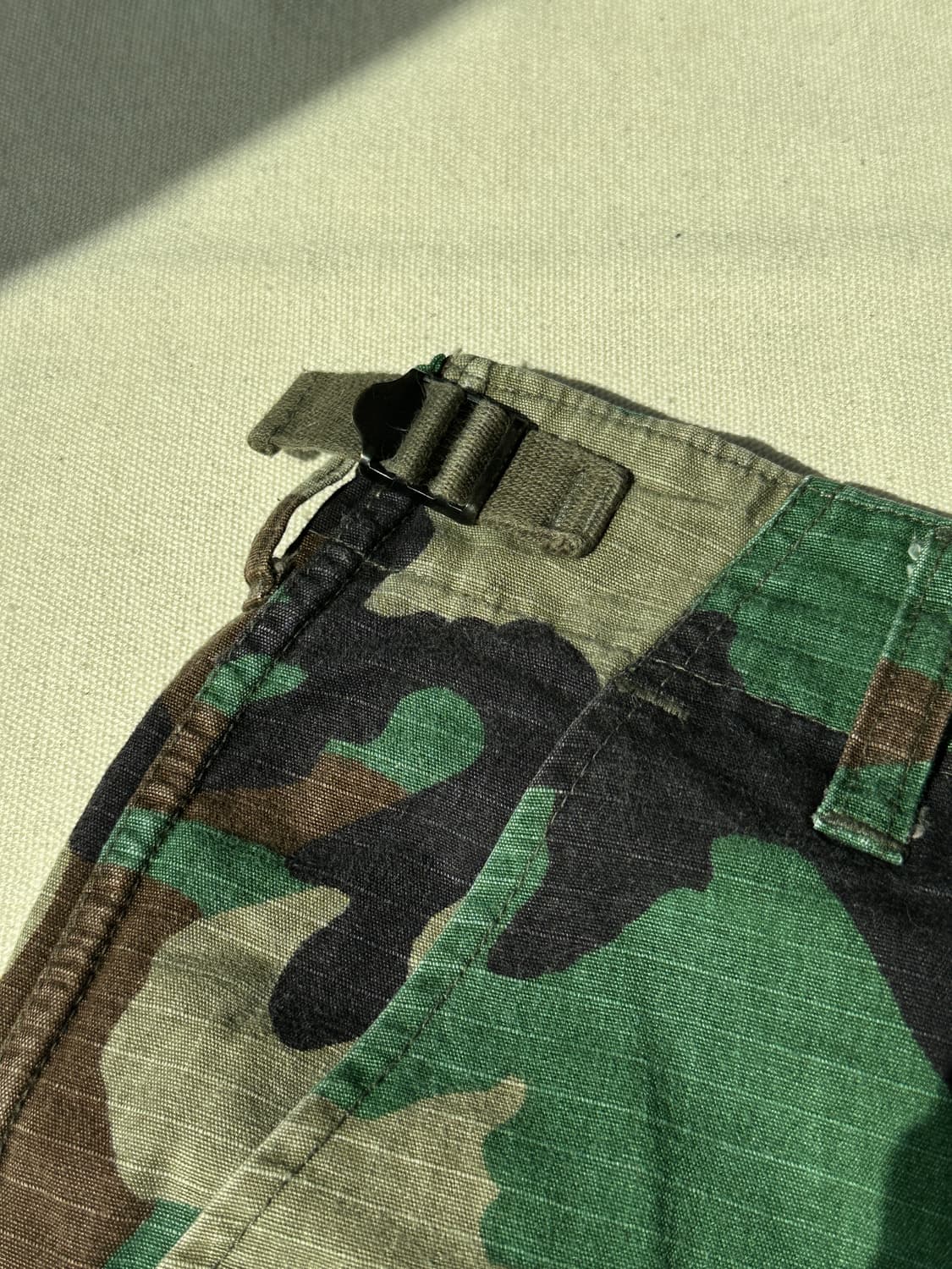 미군 우드랜드 립스탑 BDU 카고 쇼츠 S/R 30-31 상품이미지4