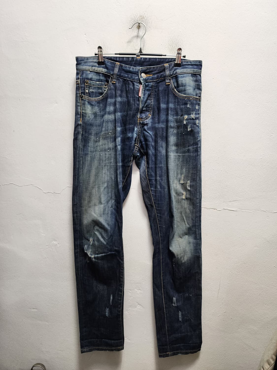 디스퀘어드2 가죽패치 데님 청바지 상품이미지2