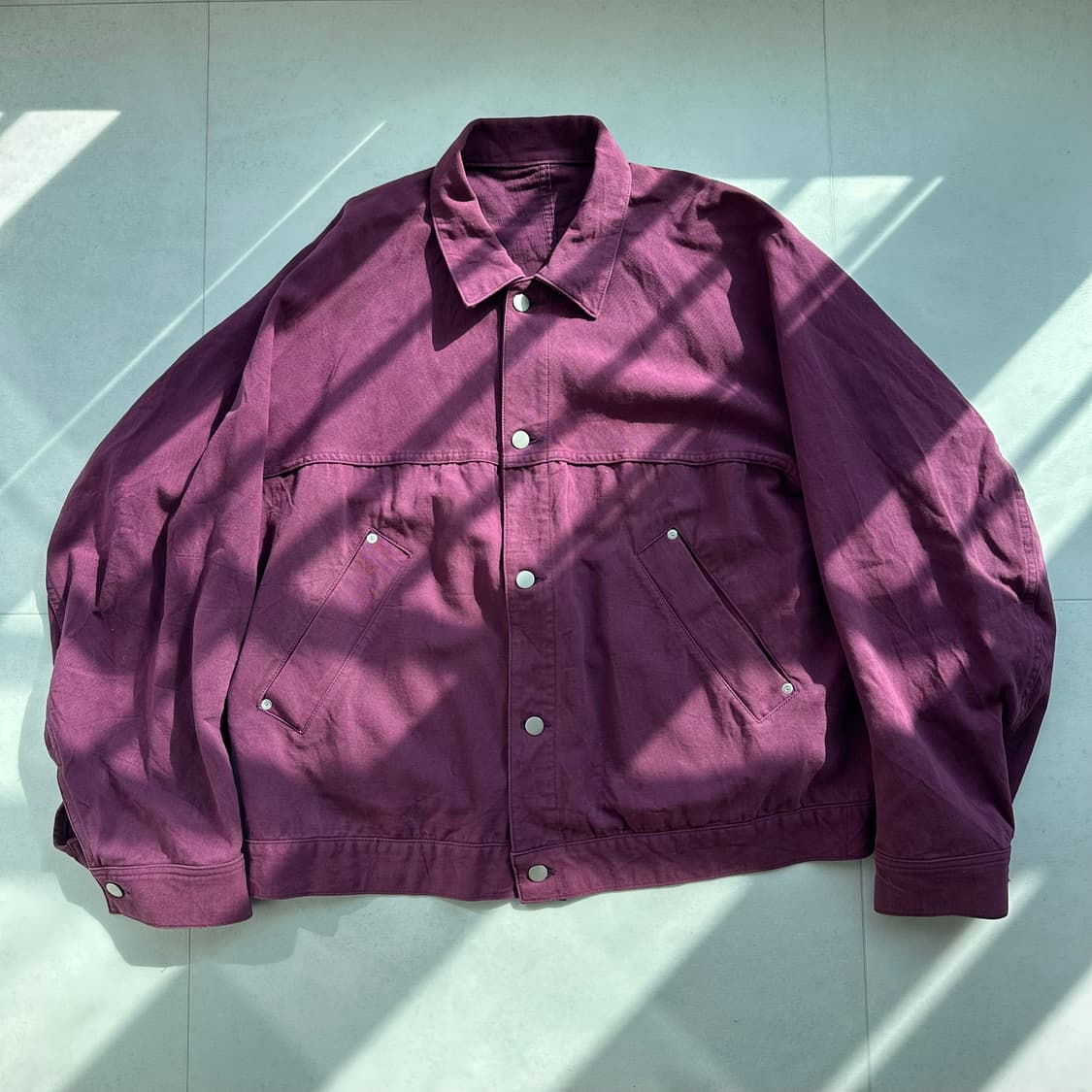 Uru 도쿄 라운드 패널 데님자켓 상품이미지1