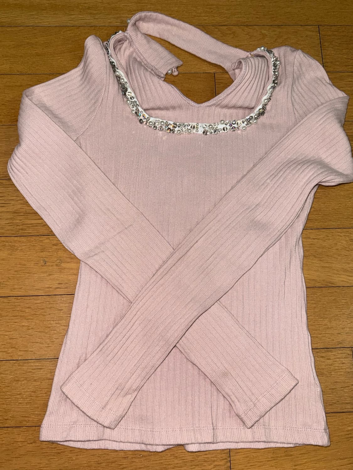 베이비메탈클럽 쥬얼 초커 티 베이비핑크 상품이미지2