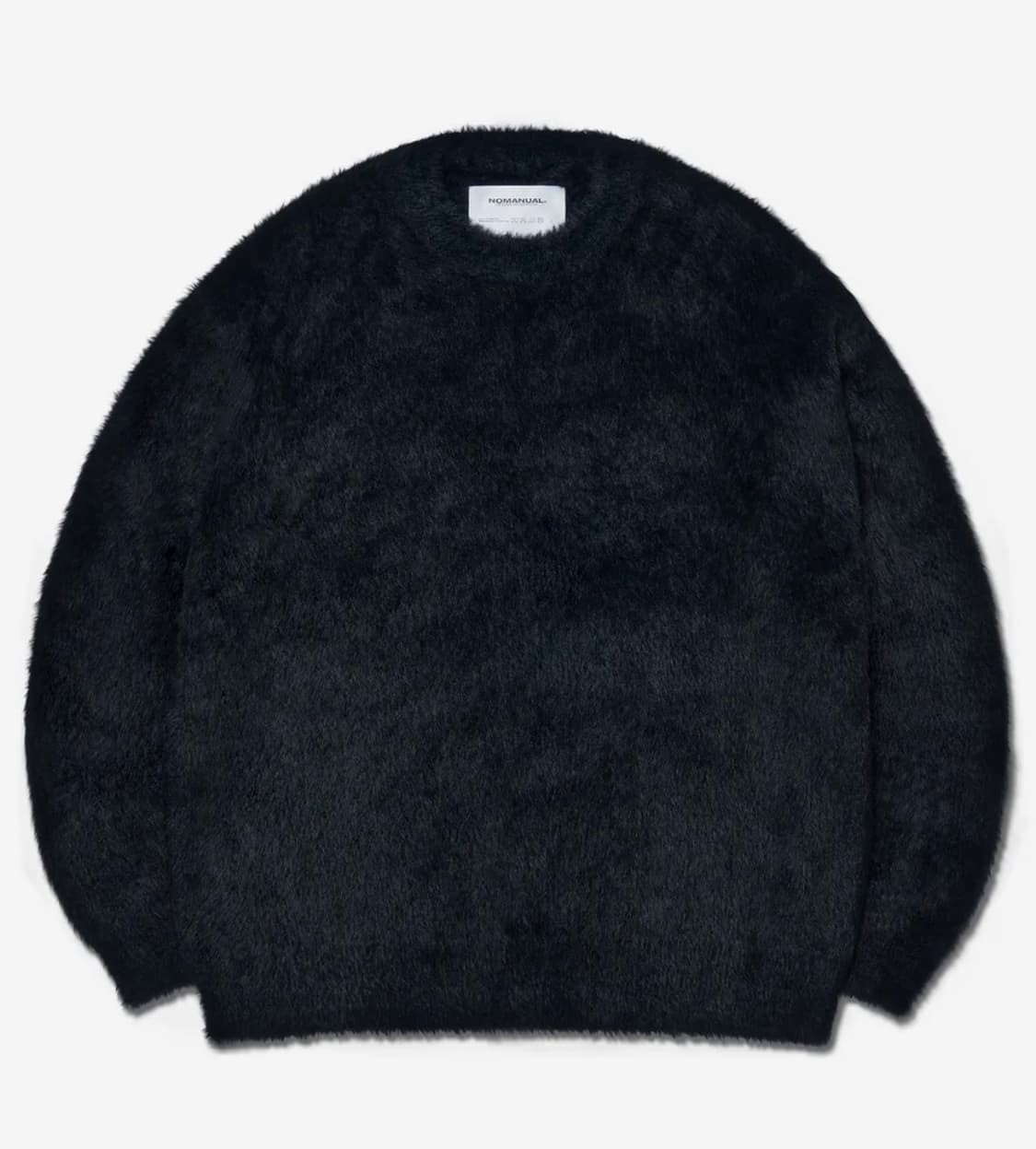 노매뉴얼 크롭 헤어리 니트 상품이미지1