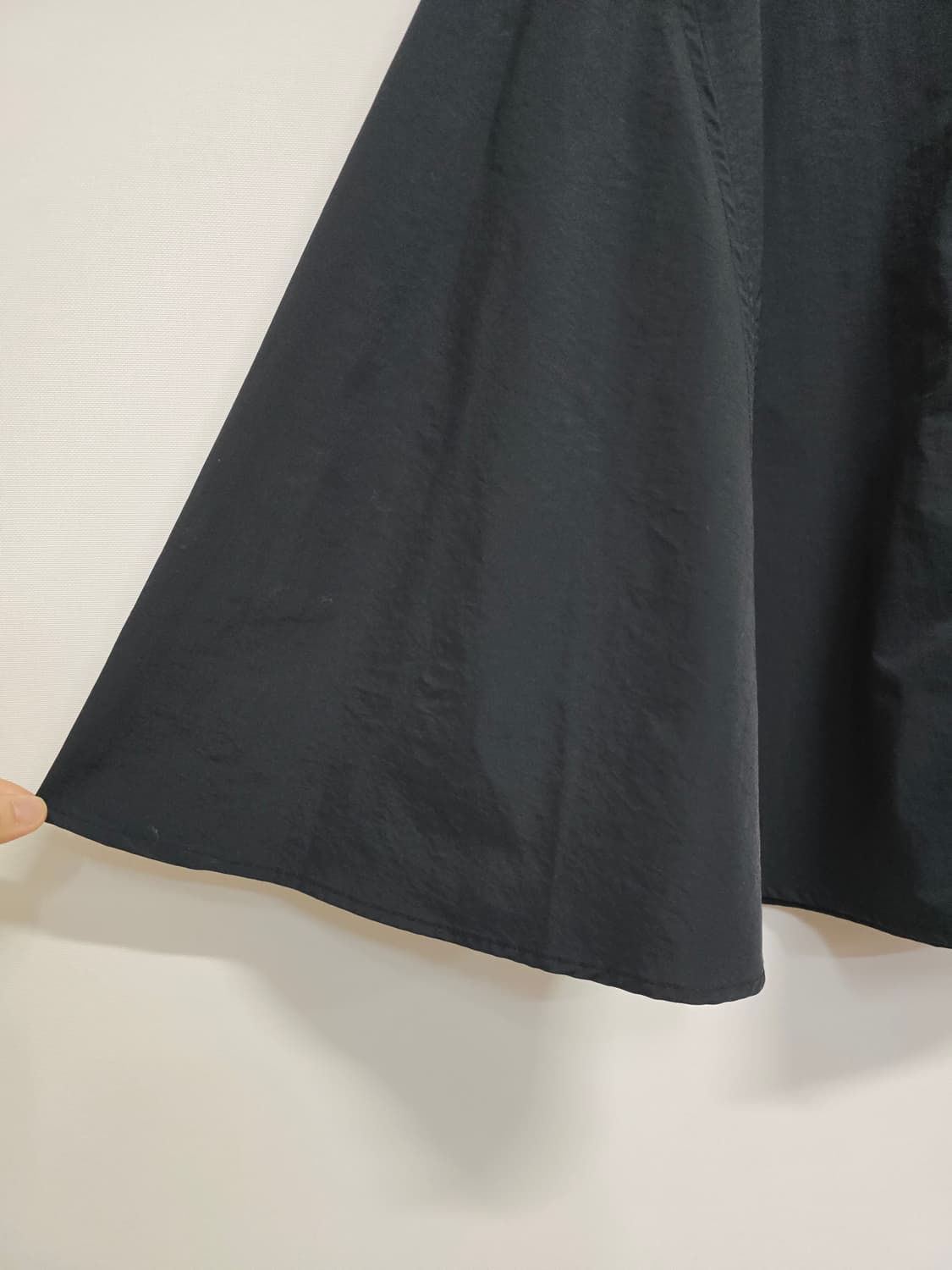 magjay 블랙 A라인  스커트 상품이미지3