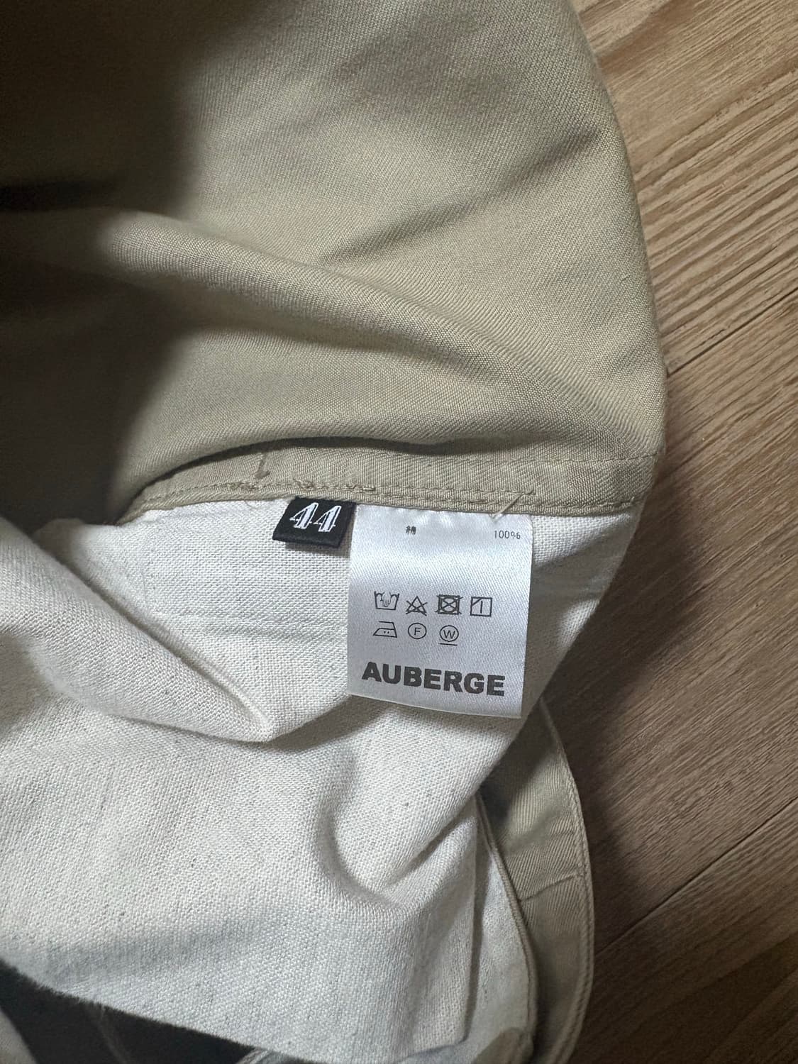 오베르쥬 치노 팬츠 아프레쎄 오라리 코모리 상품이미지4