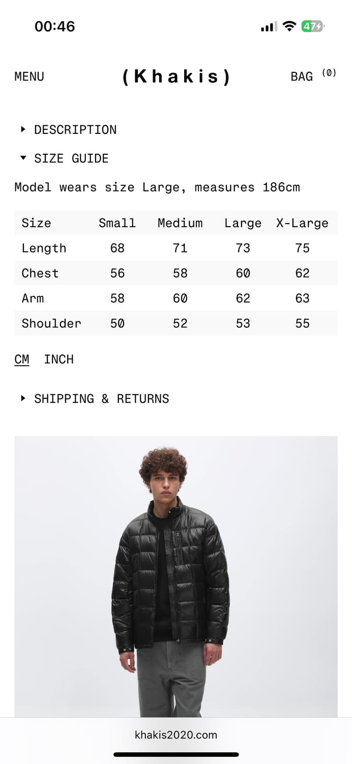 카키스 캠퍼 다운 경량패딩 블랙 상품이미지4