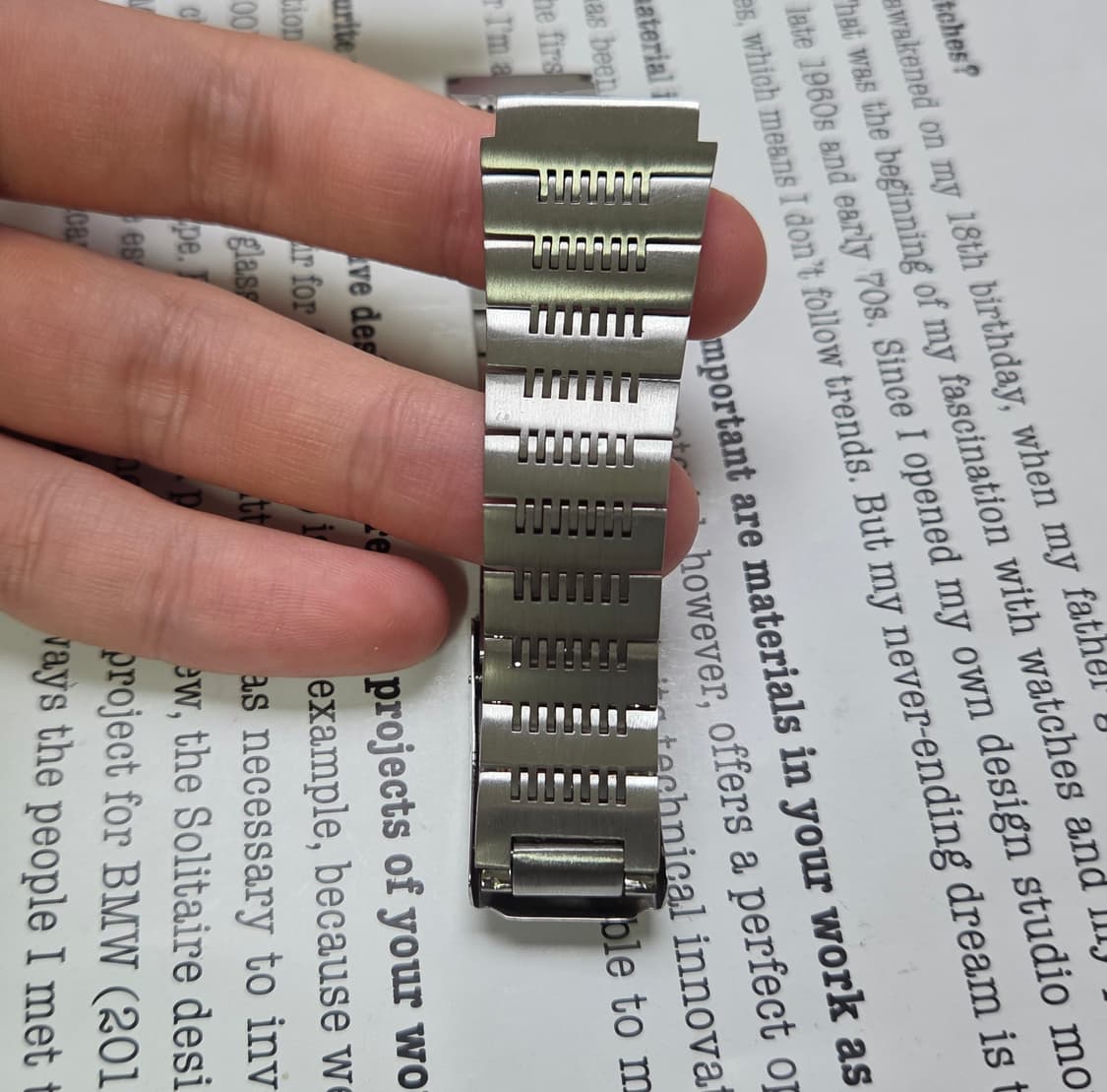 빈티지 라도 러그 18mm 메탈 브레이슬릿 시계줄  상품이미지8