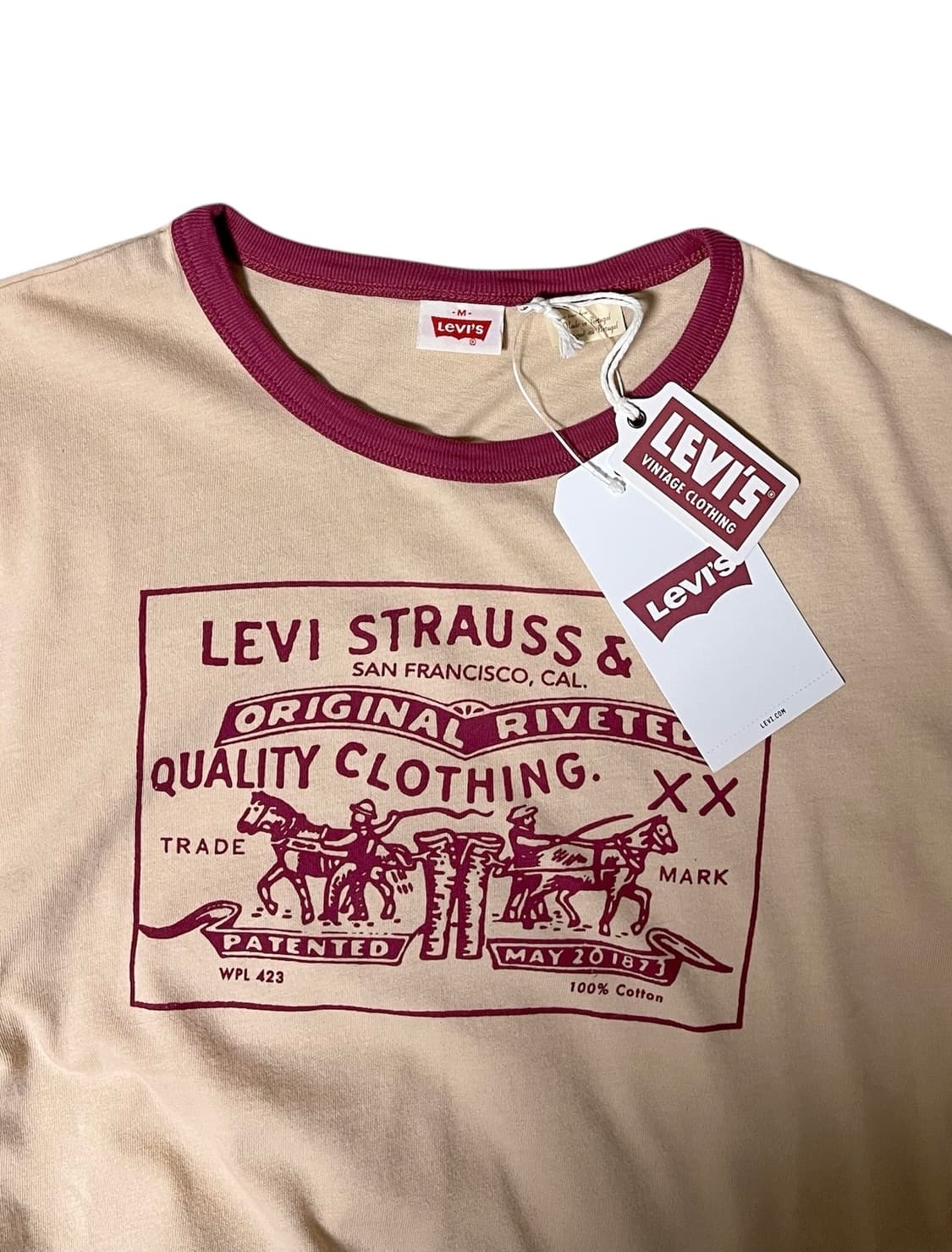 (새상품) 리바이스 L.V.C 한정판 웨스턴 반팔티M 상품이미지2