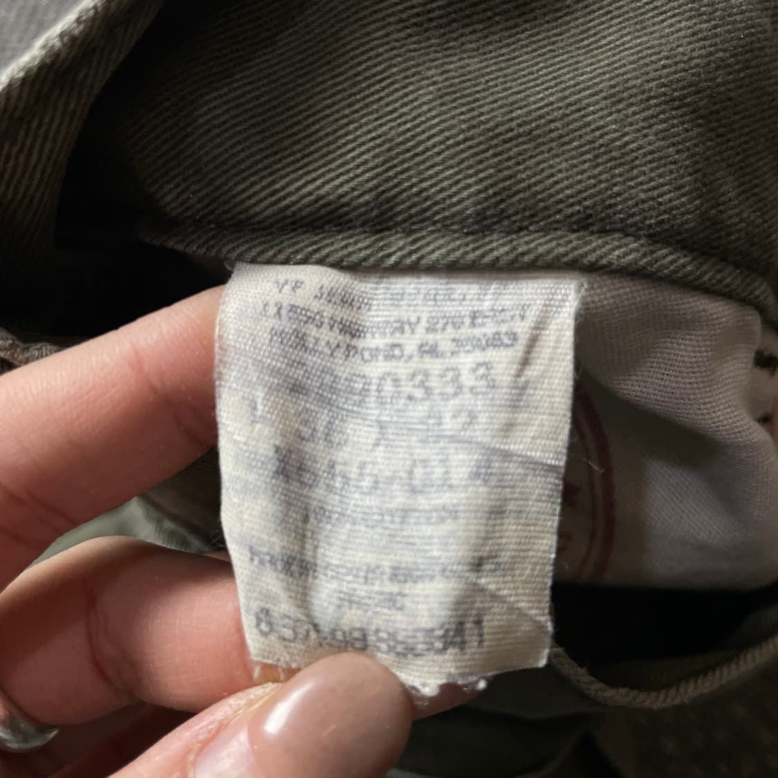 (36) Lee 리 덩가리스 고동 백카고 데님 팬츠 상품이미지5